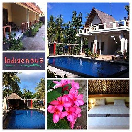 Indigenous Bungalow Gili Trawangan Exteriör bild