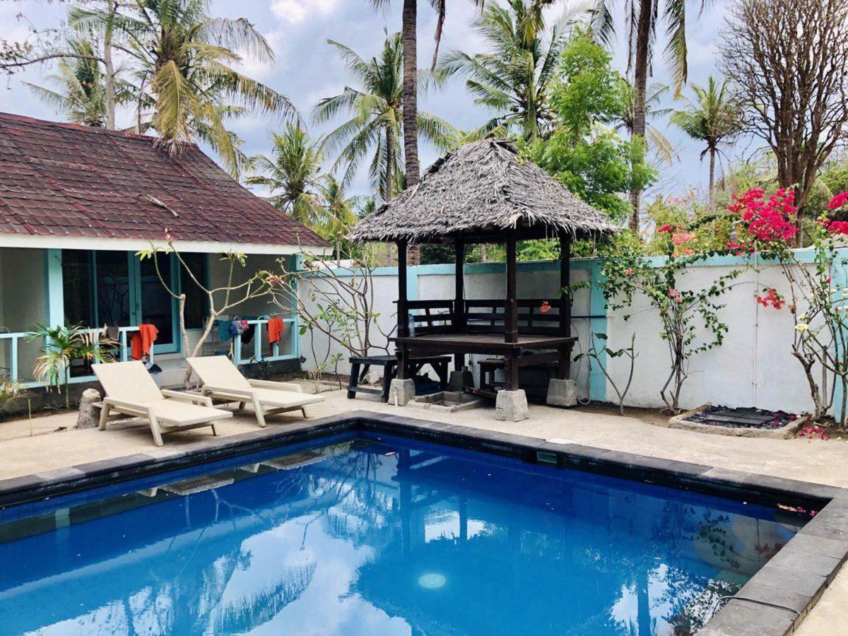 Indigenous Bungalow Gili Trawangan Exteriör bild