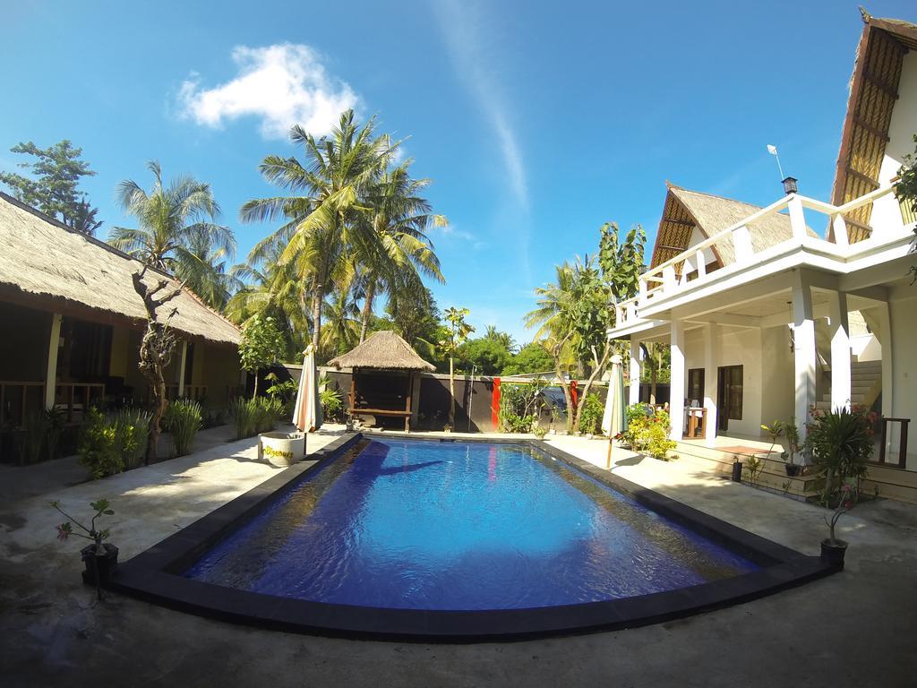 Indigenous Bungalow Gili Trawangan Exteriör bild