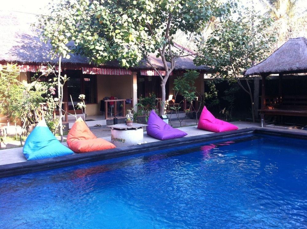 Indigenous Bungalow Gili Trawangan Exteriör bild