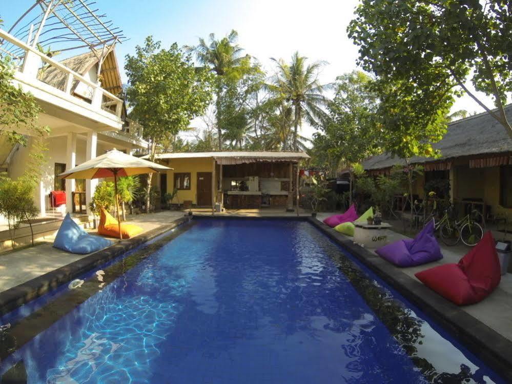 Indigenous Bungalow Gili Trawangan Exteriör bild