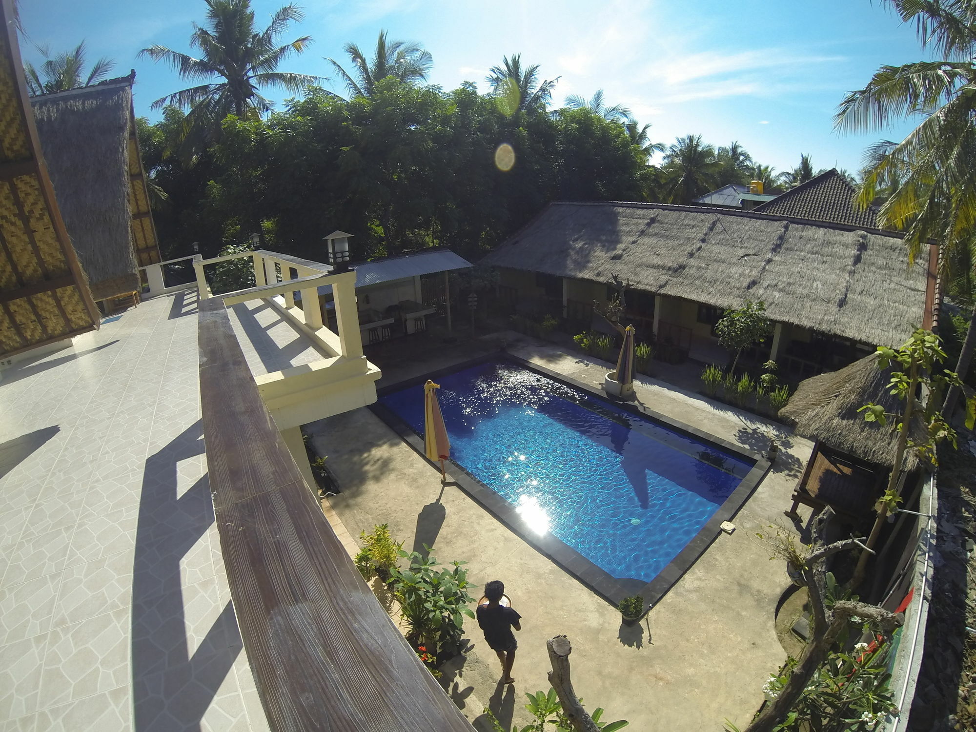 Indigenous Bungalow Gili Trawangan Exteriör bild