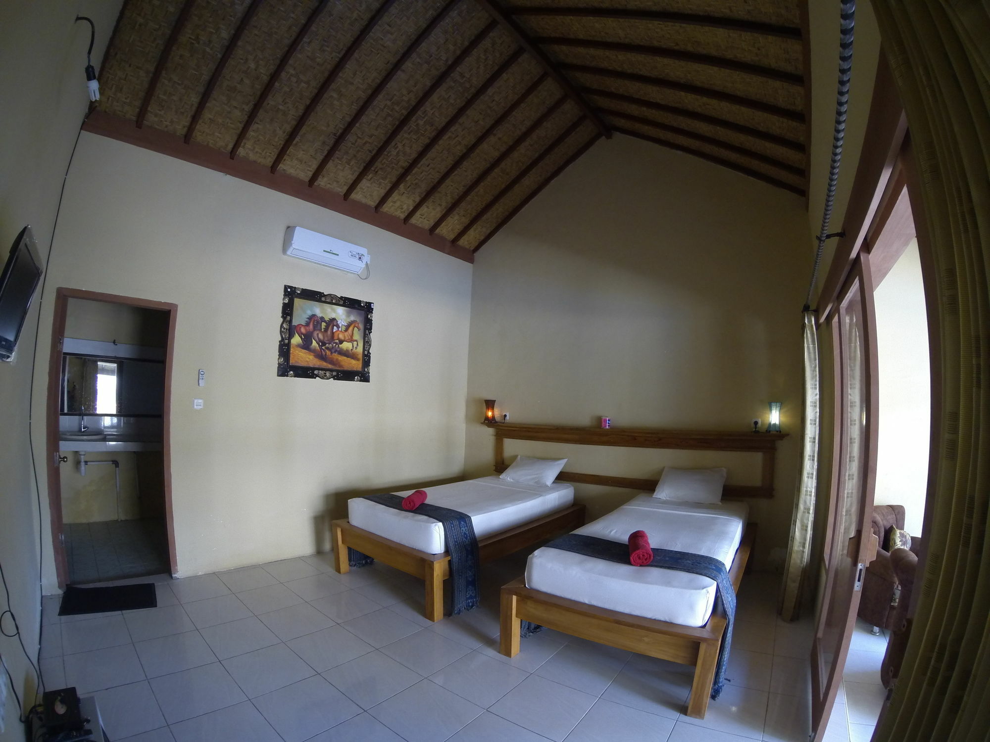 Indigenous Bungalow Gili Trawangan Exteriör bild